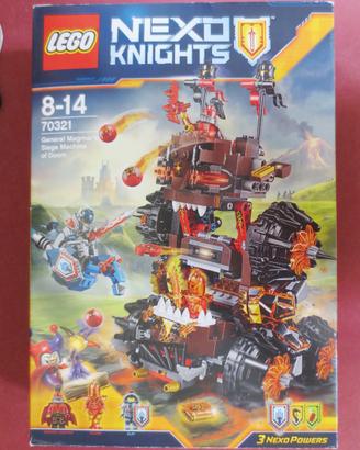 Lego nexo knight 70321 l'assedio macchina completo