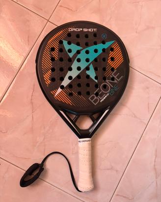 Padel drop shot BEONE Premium 2.0 pala rotonda