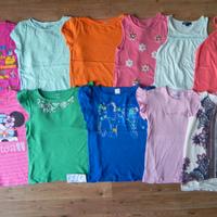 Vestiti estivi bambina 7-8-9 anni