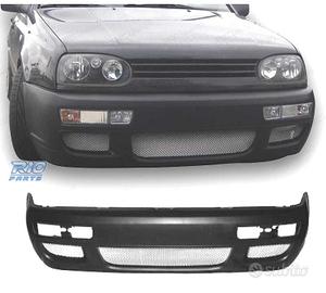 PARAURTI ANTERIORE VOLKSWAGEN VW GOLF 3 91-98 LOOK