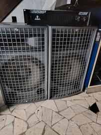 IMPIANTO AUDIO PASSIVO : 2 x Casse NOIZ + Finale