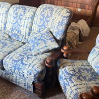 Salotto con divano letto