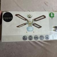 Ventilatore da Soffitto inspire – 4 Pale Legno Mar