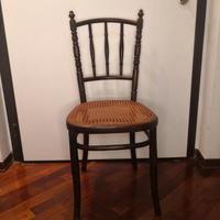 Sedia Viennese stile bistrot Thonet 