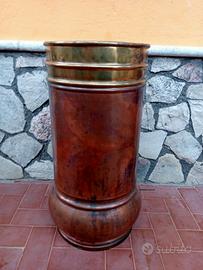 portaombrelli vintage in rame 