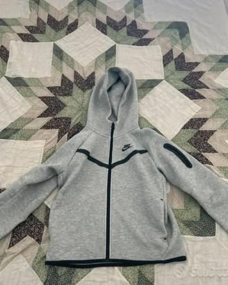 Nike tech tuta grigia originale