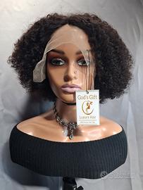 Parrucca naturale T part 13x1  Afro