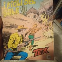 Fumetto Tex 268 ifigli del sole prezzato 800 lire