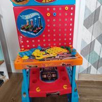 Banco Lavoro Hot Wheels tavolo banchetto giochi