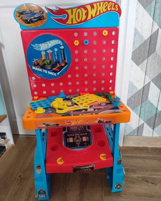 Banco Lavoro Hot Wheels tavolo banchetto giochi