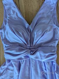 Abito lungo lilla Rinascimento 