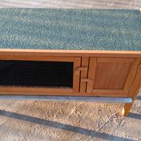 Casetta e accessori per coniglio nano