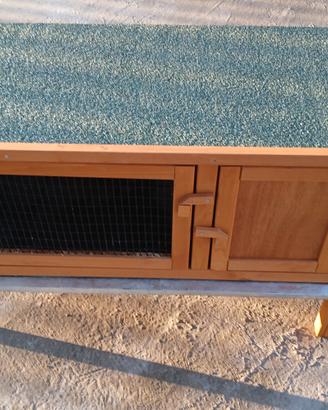 Casetta e accessori per coniglio nano