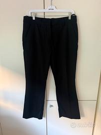 Prada pantaloni donna neri Made in Italy taglia 42