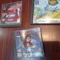3 giochi PS1 Harry potter