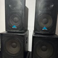 Impianto audio Alto SR power sistem 1.600 Watt