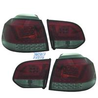 FANALI VOLKSWAGEN VW GOLF 6 08-12 LED ROSSO/CRONO 