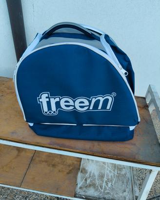Porta casco e collare  e Hans Freem Motorsport 