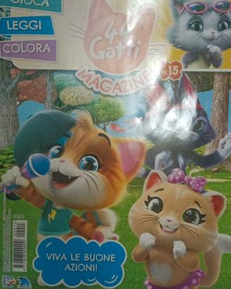 44 Gatti Magazine N.15 Gioca Leggi Colora Bambini