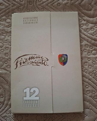 Set 12 Cartoline Carabinieri "Fiamme d'Argento"

