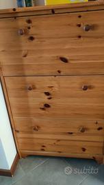 scarpiera in legno
