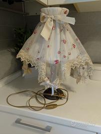 lampada tavolo abat jour 