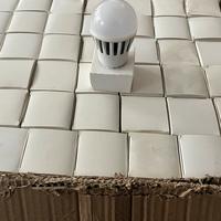 Lampadina led e27 24v 10W 3000k a goccia opal dimm