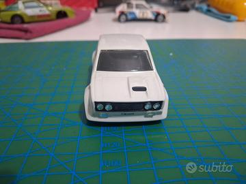 modellino 1/43 luso toys fiat abarth 131 bianca