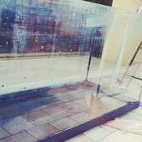 Acquario cm 75x30x43 usato