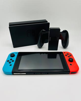 Nintendo Switch V1 2018 Blu/Rosso com Accessori