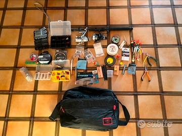 kit pesca spinning mitchell