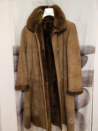 Cappotto montone shearling tg 42