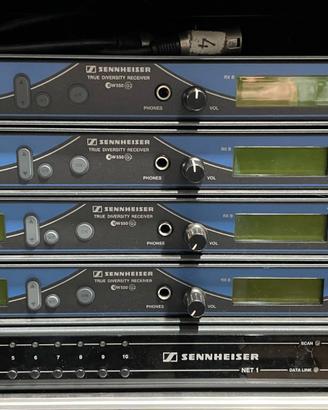 Sennheiser rack completo