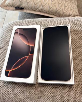 iPhone 16 PRO MAX 256GB TITANIO SABBIA