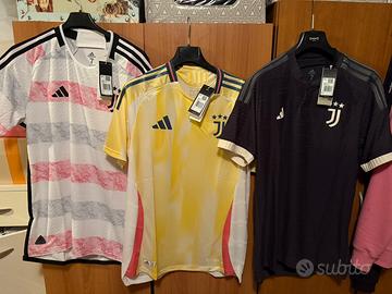 3 maglie Juventus gara tg 7