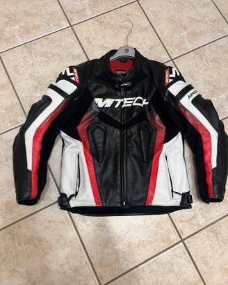 Giubbotto in pelle MTECH Taglia 50