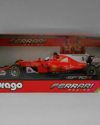Ferrari SF70-H 2017 #5 Sebatian Vettel Burago 1:18