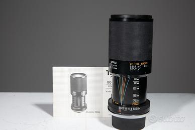 Obiettivo manuale Tamron 80-210mm f 3.8/4