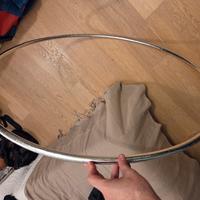 Cerchio gara bianco Ginnastica Ritmica