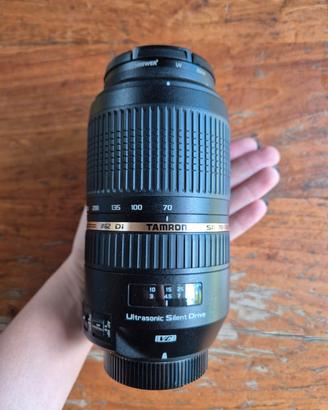 Tamron SP 70-300 mm  VC USD per Nikon + KIT FILTRI