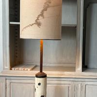 Lampada da terra con paralume