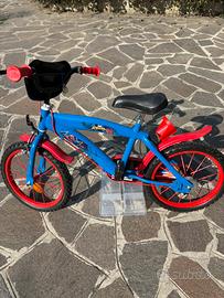 Bicicletta spiderman bambino