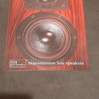 TDL CF300 CHEVIOT UK SPEAKERS - RARE VINTAGE