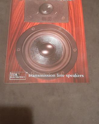 TDL CF300 CHEVIOT UK SPEAKERS - RARE VINTAGE