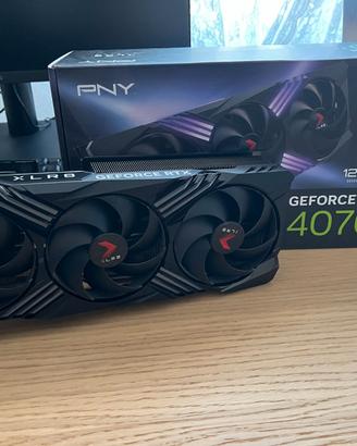 PNY NVidia RTX 4070 Ti 12GB XLR8 scheda video gpu