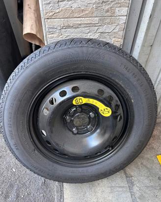 Ruotino di scorta Fiat 500X T145/90 R16