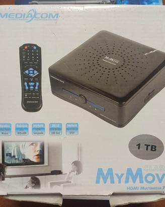Hard Disk Esterno Multimediale 1 TB Mediacom MyMov
