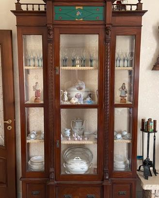Vetrina Antica Del 1800 Restaurata