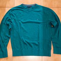 Maglione Tommy Hilfiger Premium Cotton verde