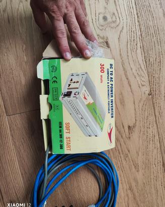 Inverter 12V 220V 300W - Pari al nuovo con scatola